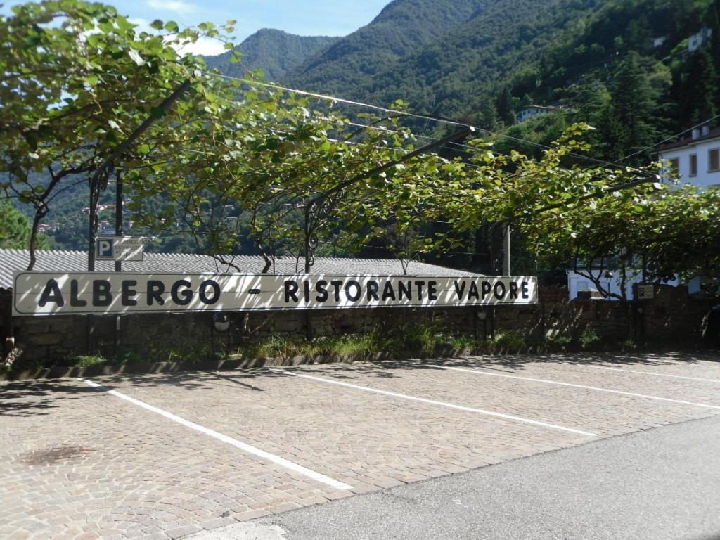 Hotel Ristorante Vapore Faggeto Lario Exterior foto