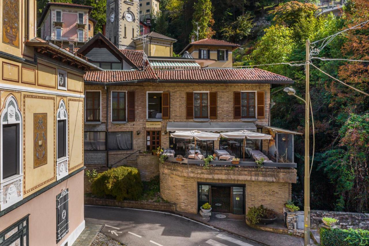 Hotel Ristorante Vapore Faggeto Lario Exterior foto