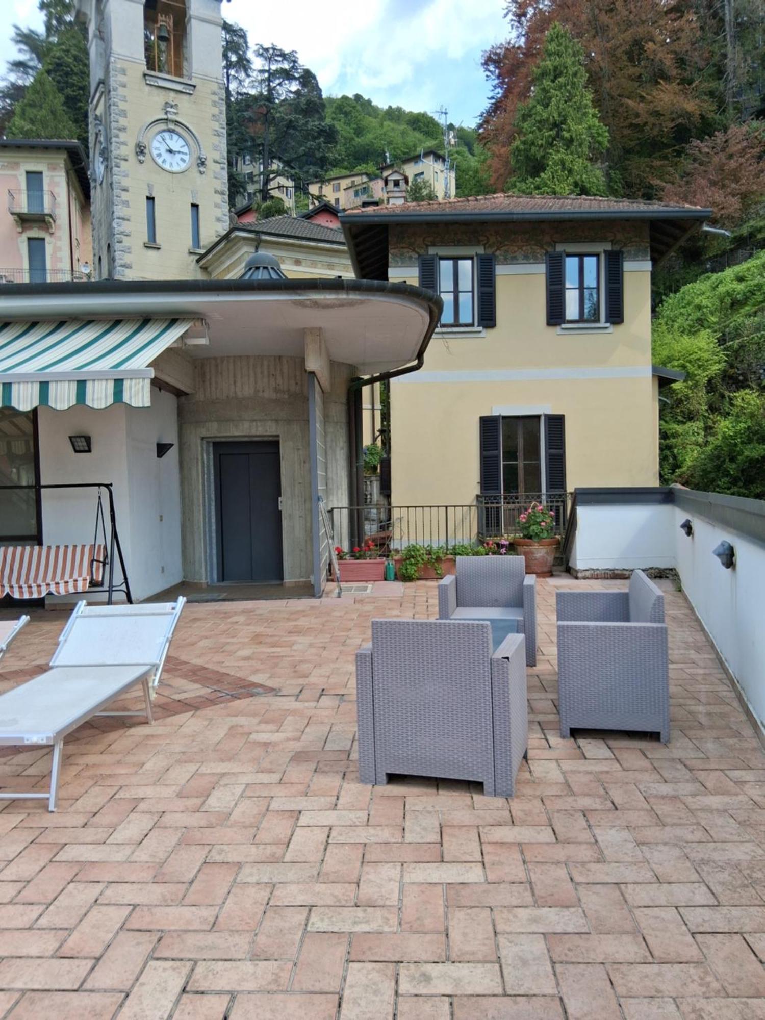 Hotel Ristorante Vapore Faggeto Lario Exterior foto