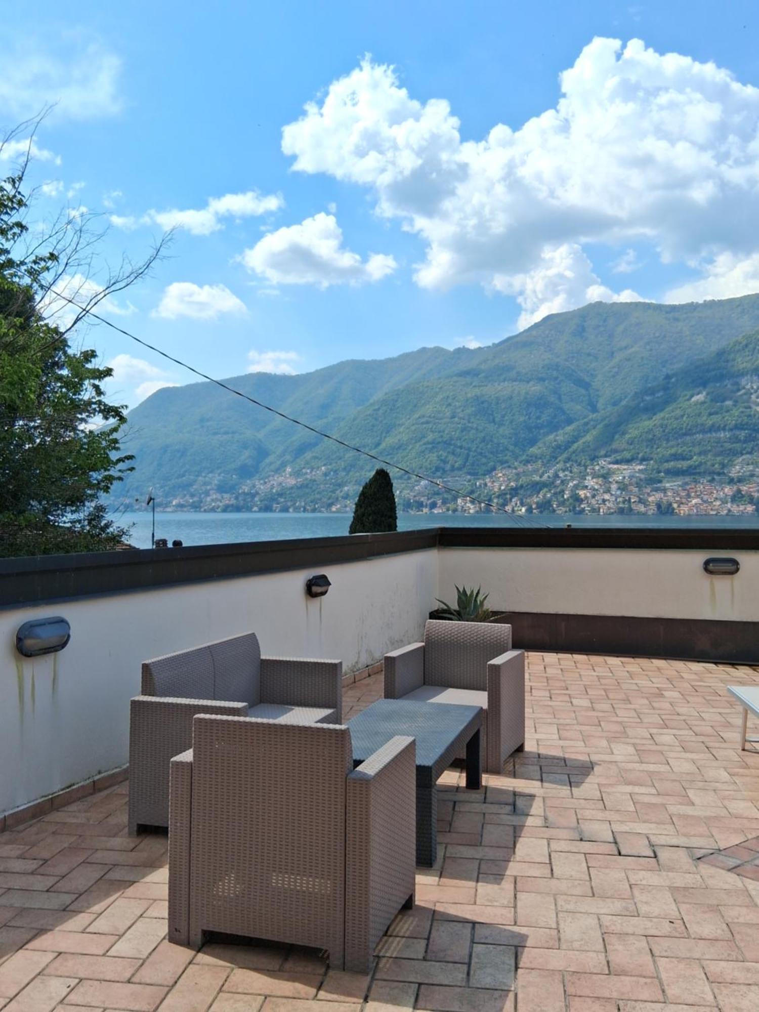 Hotel Ristorante Vapore Faggeto Lario Exterior foto