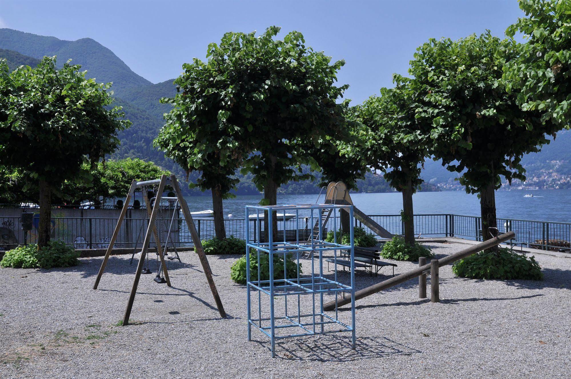 Hotel Ristorante Vapore Faggeto Lario Exterior foto