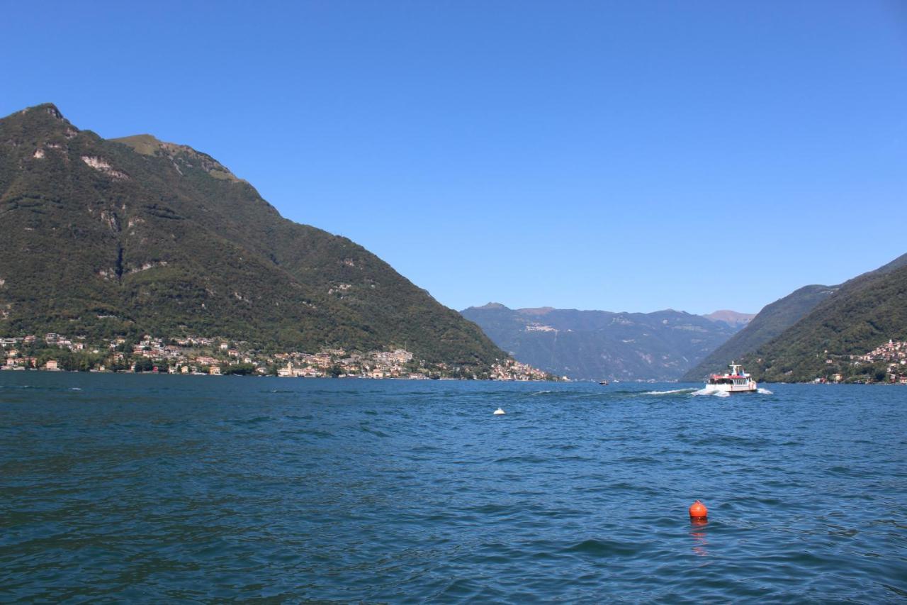 Hotel Ristorante Vapore Faggeto Lario Exterior foto