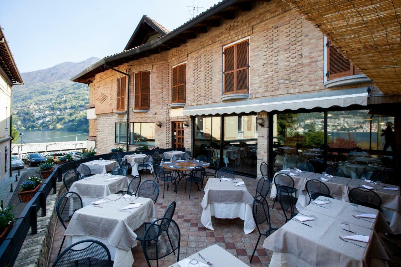 Hotel Ristorante Vapore Faggeto Lario Exterior foto