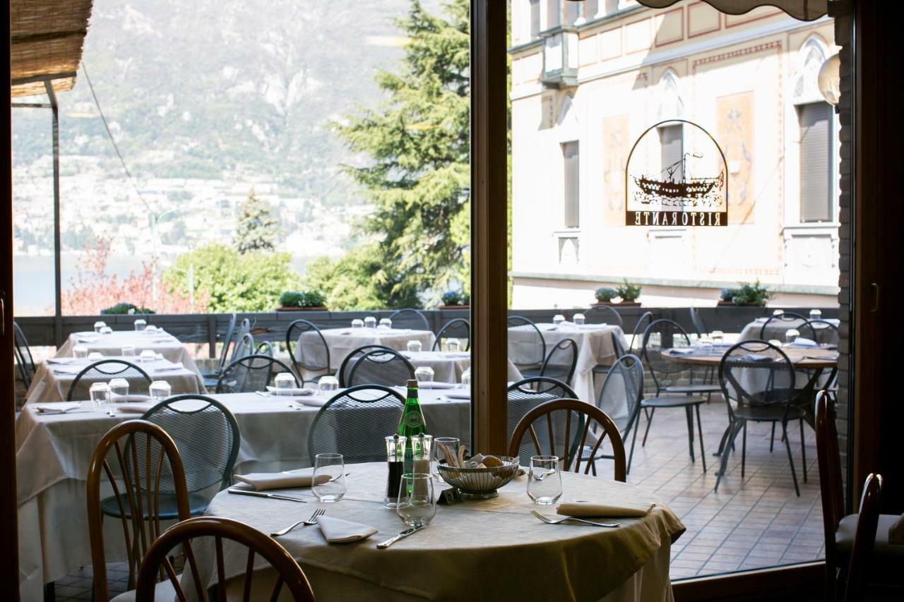 Hotel Ristorante Vapore Faggeto Lario Exterior foto
